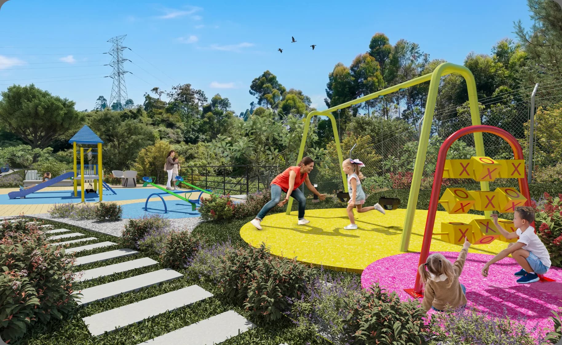 Parque infantil del conjunto Mirador del Sol